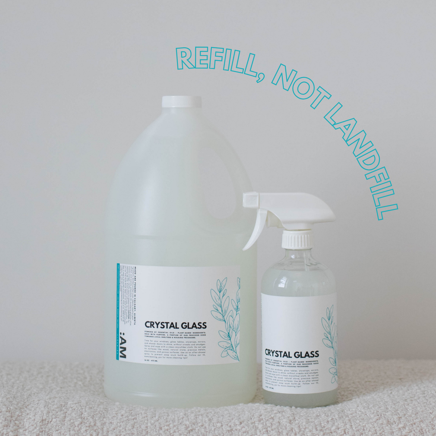 CRYSTAL GLASS CLEANER